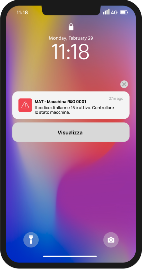 Notifica allarme MAT